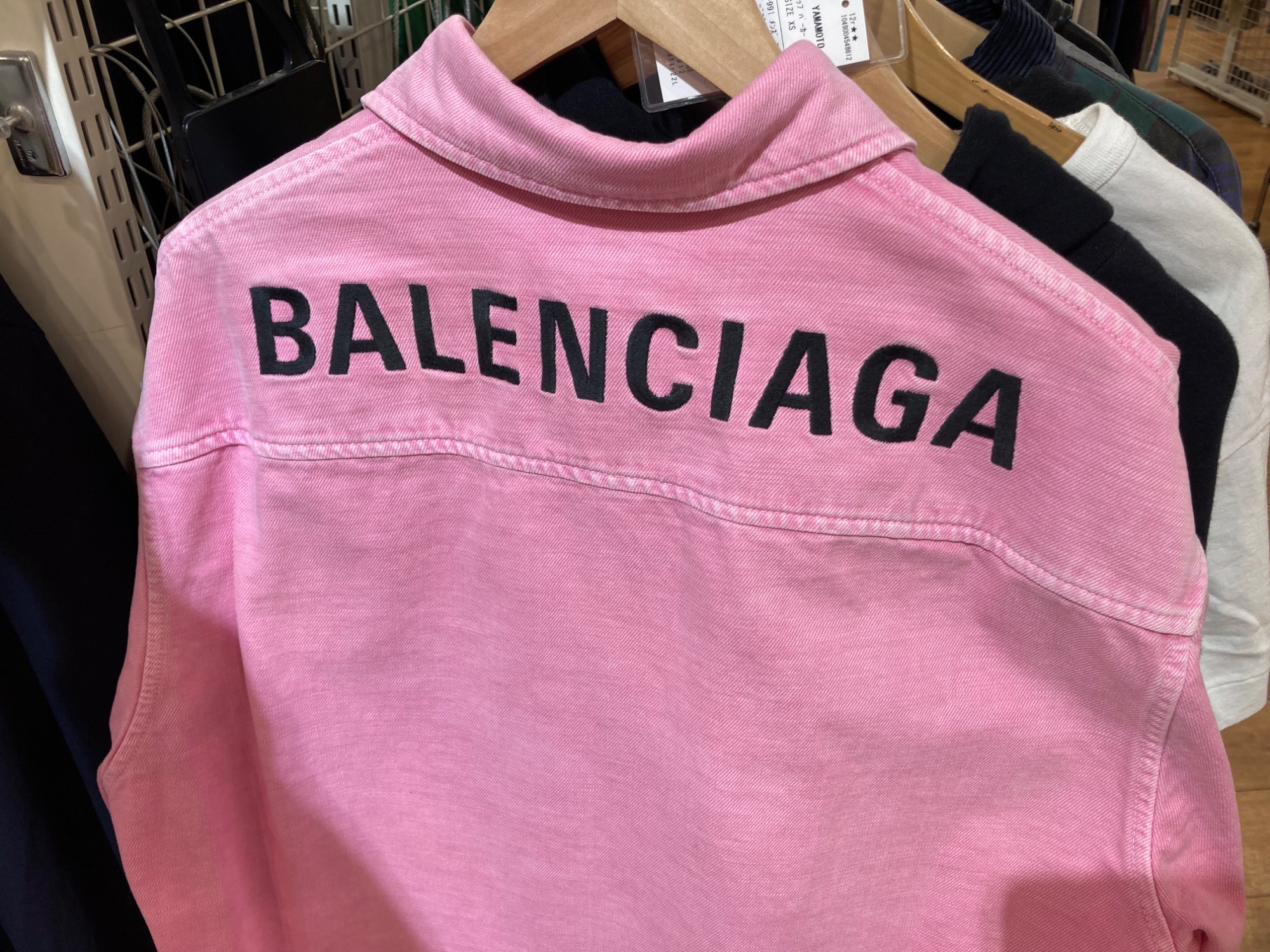 BALENCIAGA/バレンシアガ】19SS・バックロゴショートスリーブBD