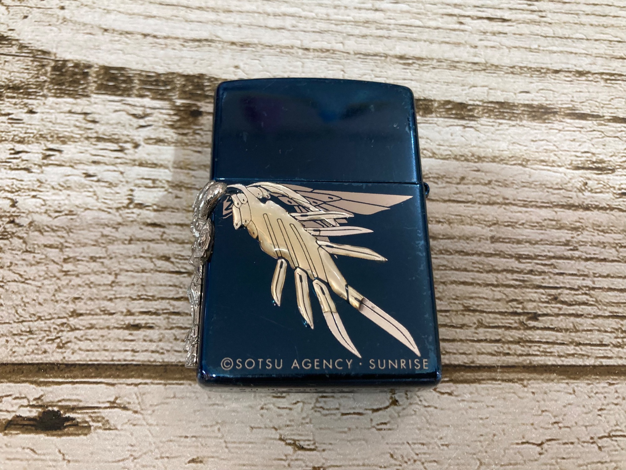 15590✨zippo ガンダムW Endless Waltz 羽根装飾ライター zippo ガンダムW Endless Waltz 羽根装飾ライター