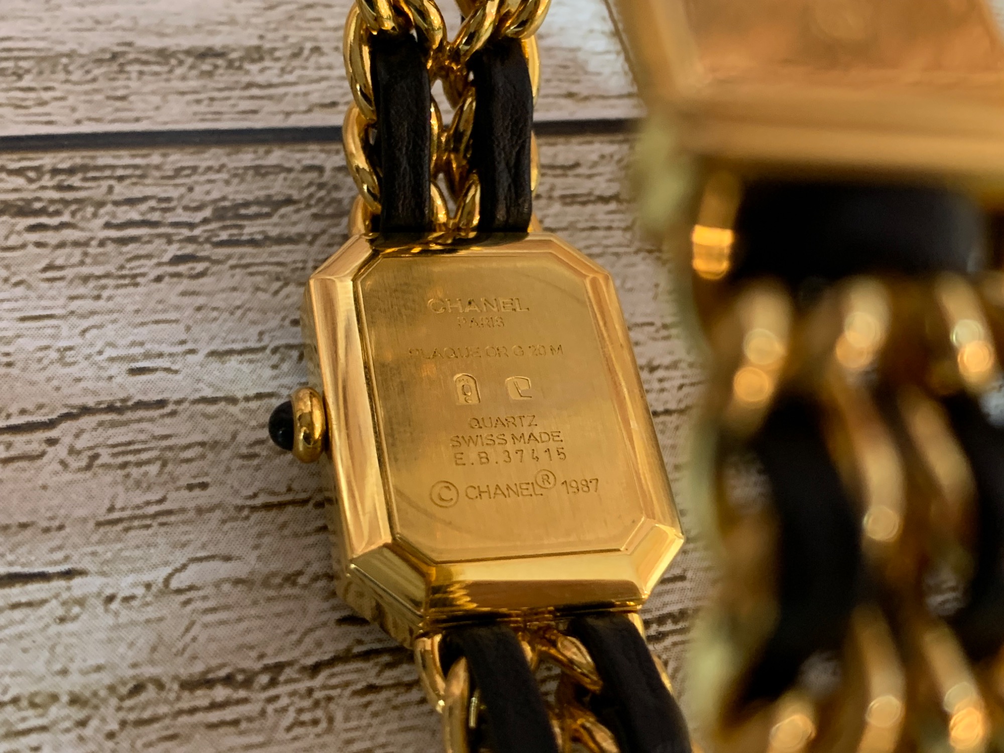 CHANEL（シャネル）腕時計 プルミエールM ブラック を買取入荷