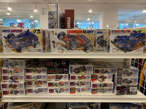 プラモデルのミニ四駆