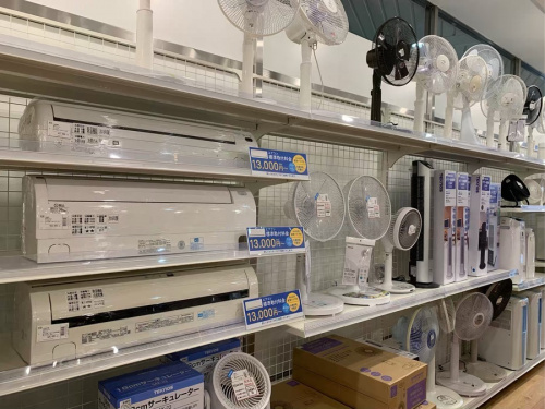 生活家電の扇風機