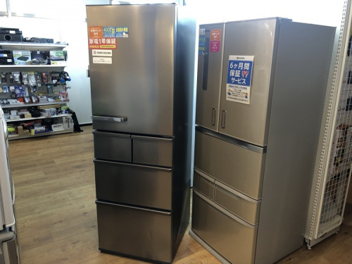 生活家電の冷蔵庫