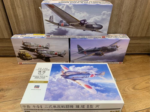 プラモデルの戦闘機