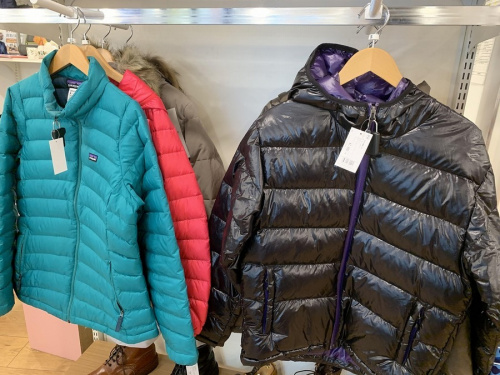 レディースファッションのダウンジャケット