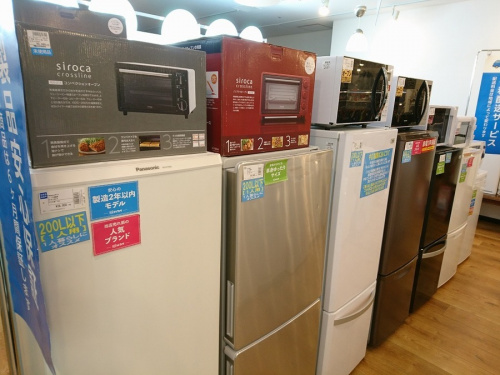 洗濯機の冷蔵庫