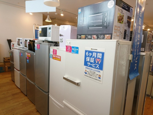 冷蔵庫の冬物家電