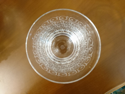 グラスのBaccarat
