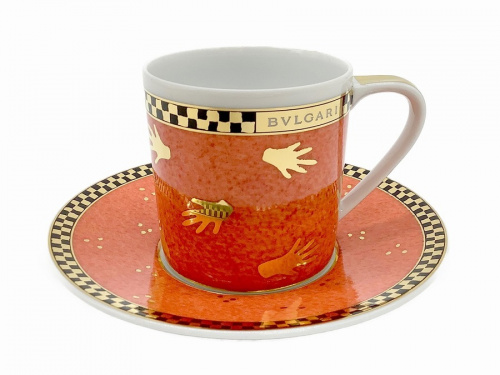洋食器のデミタスカップ&ソーサー