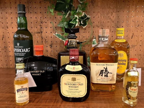 お酒 買取のウイスキー