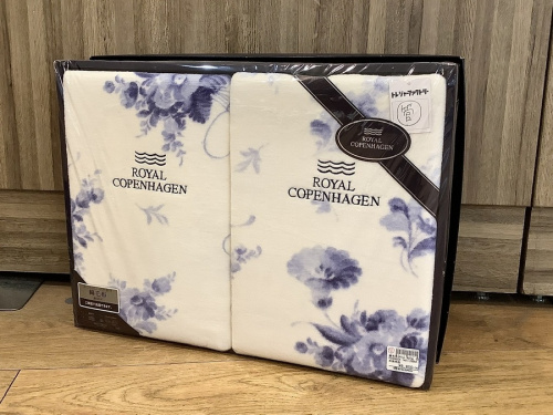 寝具の綿毛布2Pセット