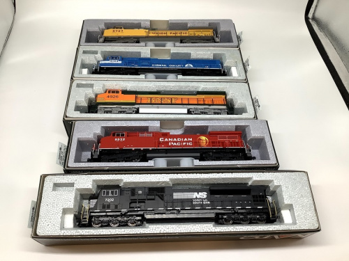 HOゲージの鉄道模型