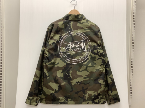 コーチジャケットのstussy