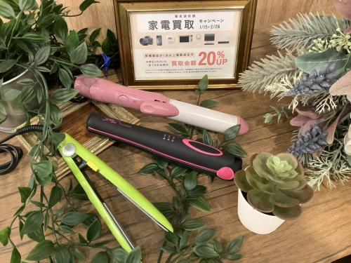 ヘアアイロンの体重計