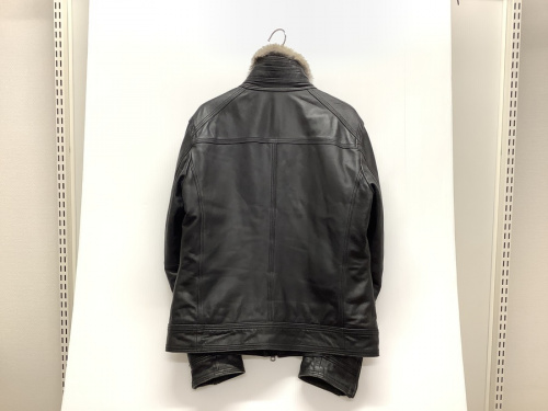 ライダースジャケットのBURBERRY BLACK LABEL