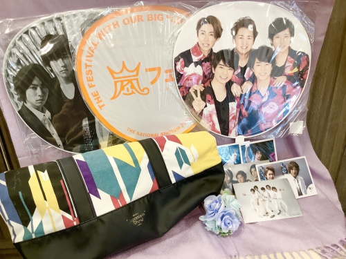 アイドルグッズの嵐