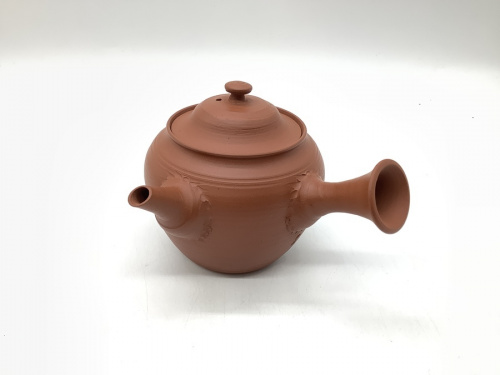 急須の梨皮朱泥