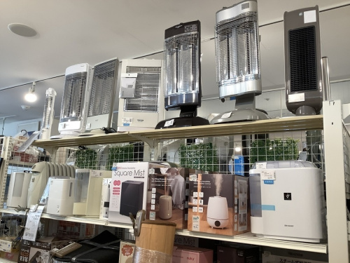 暖房機器の冬物家電