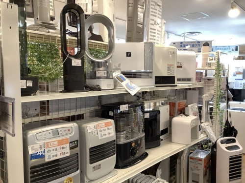 冬物家電のヒーター