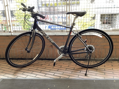 アウトドアの自転車