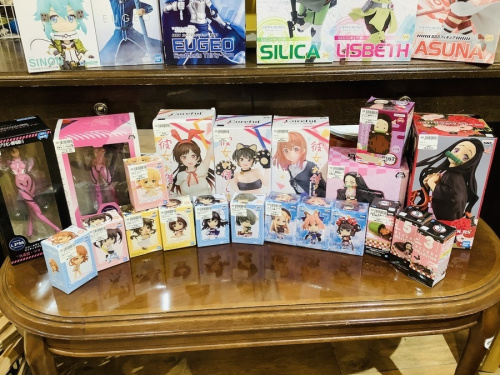 アニメの美少女フィギュア