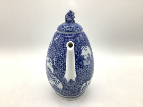 水注の染付十牛園