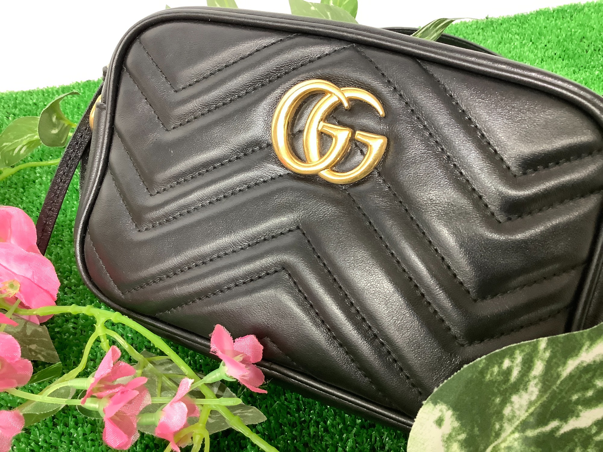 GUCCI（グッチ）GGマーモントのミニショルダーバック が買取入荷