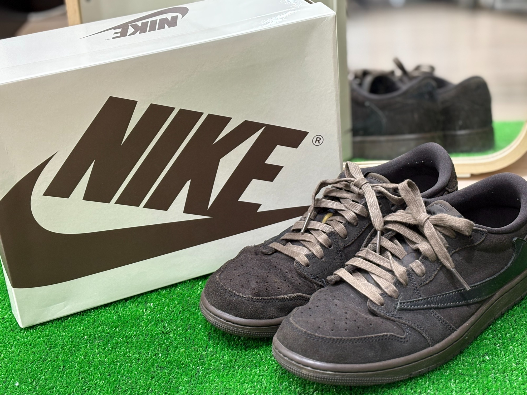 593購入画面 Jordan 1 Retro Low OG Zion Williamson Voodoo | AfterMarket