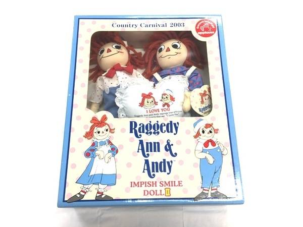 Raggedy Ann & Andy（ラガディ・アン＆アンディ）入荷！【福岡