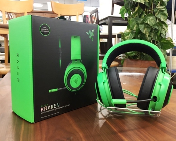 【トレファク足立扇店】Razer ワイヤレスヘッドホン（トレファクONLINEで販売中） Razer (レイザー) Kraken ゲーミングヘッドセット｜トレファクONLINE