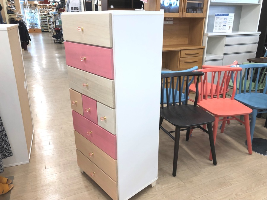 【トレファク鶴ヶ島店】中村敬木工　ミニチェスト 家具販売強化中】中村敬木工の”ローチェスト”、”ミニチェスト”2点のご