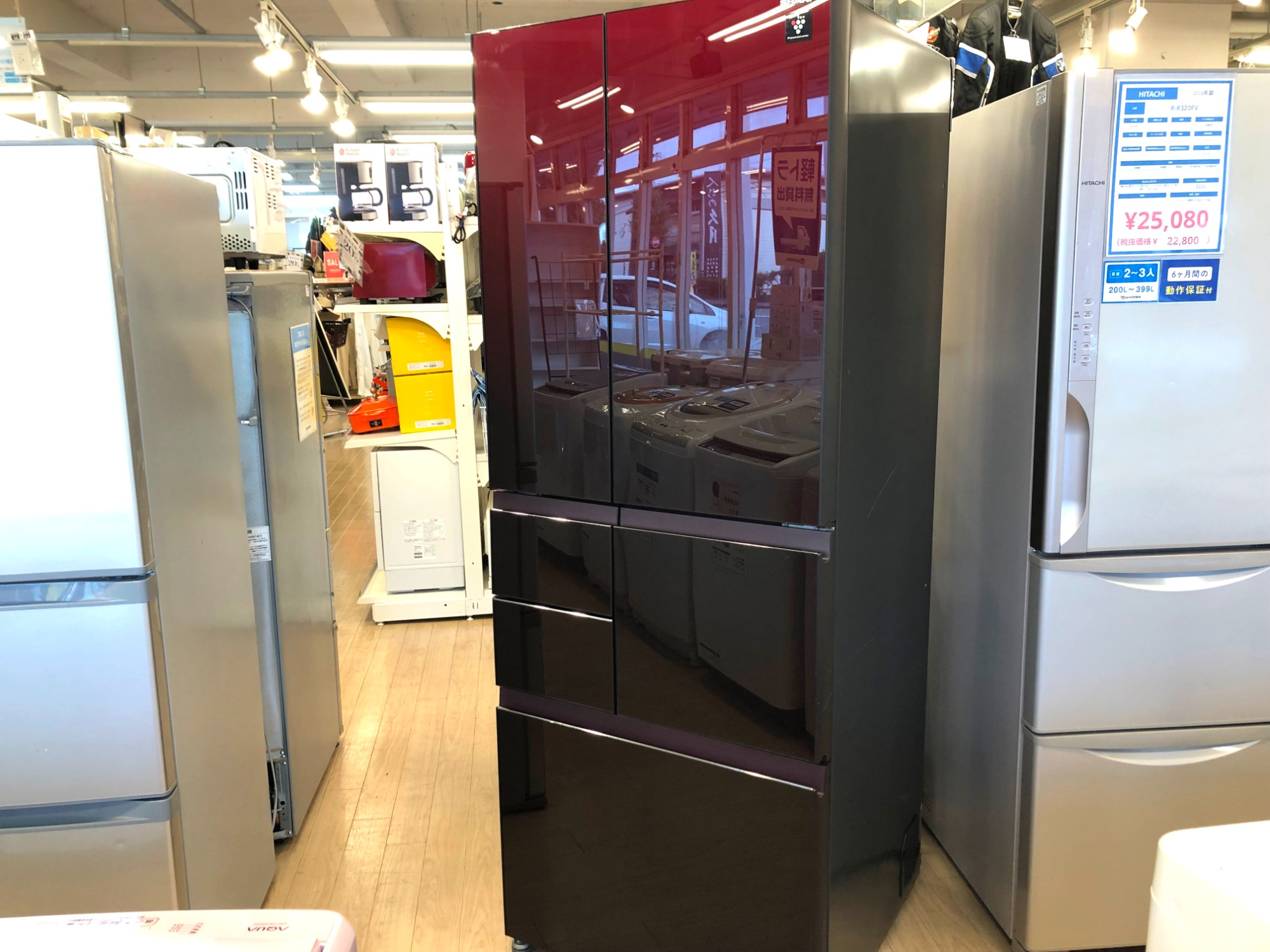 多数展示中！当店自慢の6ドア冷蔵庫を紹介します！｜2023年07月07日 