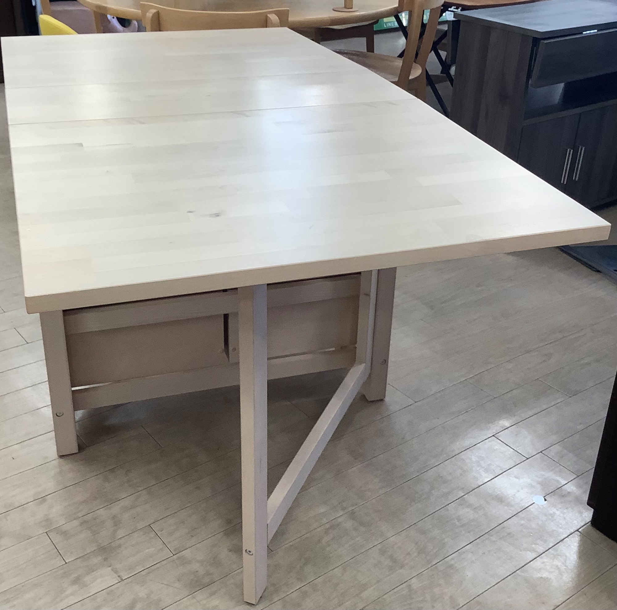 IKEA　折り畳みテーブル　USED　ゲートレックテーブル NORDEN gateleg table, birch, 101/4/35/597/8x311/2