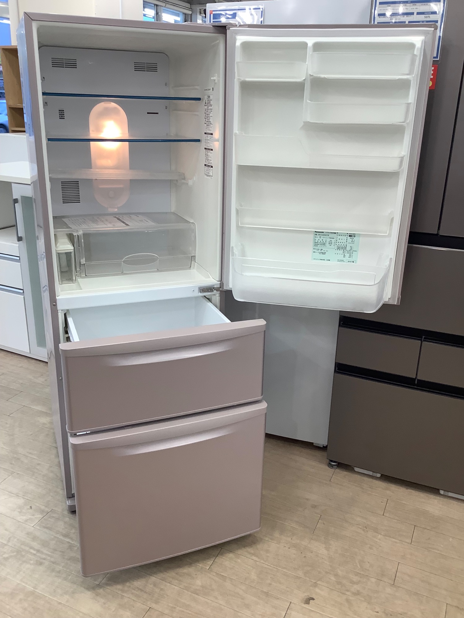 2023年　Panasonic 冷蔵庫 3ドア Panasonicから3ドア冷蔵庫を入荷しました！！｜2025年11月09日