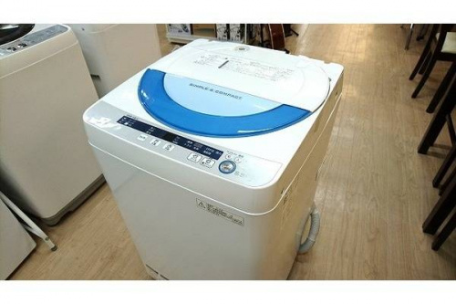 洗濯機のSHARP シャープ 中古家電 福岡