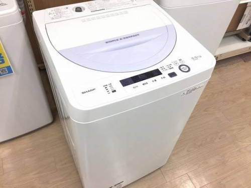 生活家電の洗濯機