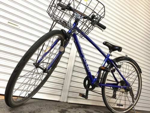 アウトドア用品の自転車