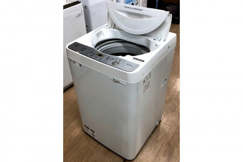 洗濯機のSHARP　シャープ