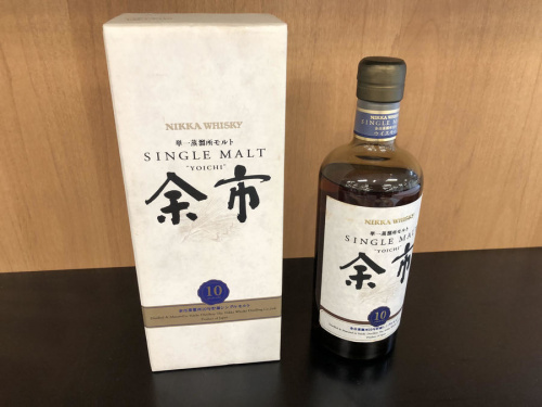 ジャパーニーズのシングルモルト余市10年