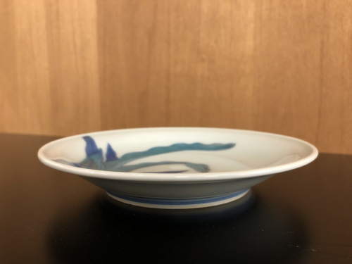 錦万年青画果物皿の今右衛門(いまえもん)