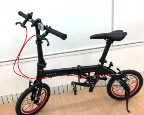 自転車の折りたたみ自転車
