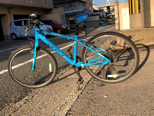 アウトドアの自転車