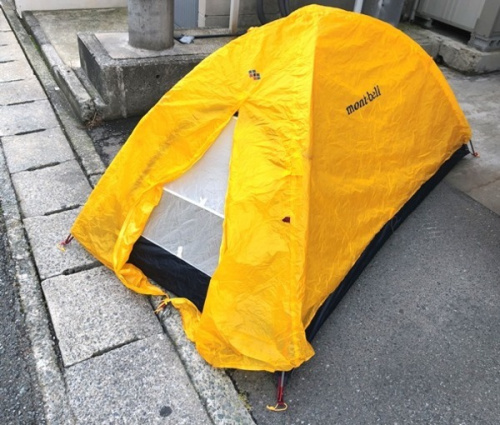 テントのソロテント