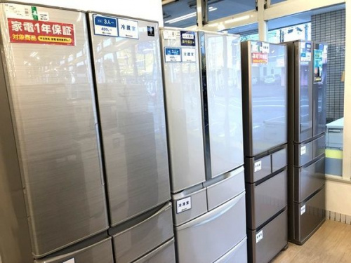 キッチン家電の冷蔵庫