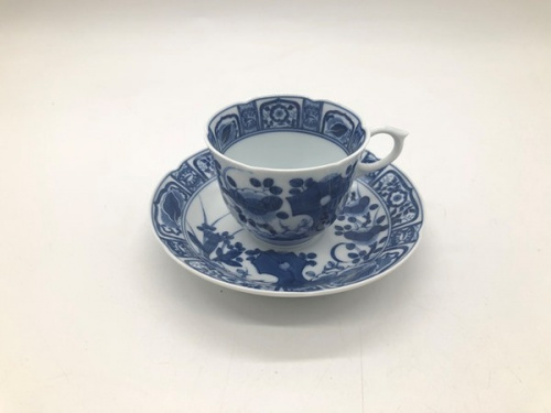洋食器のコーヒー碗皿