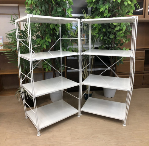 無印　家具　買取のシェルフ　収納　中古