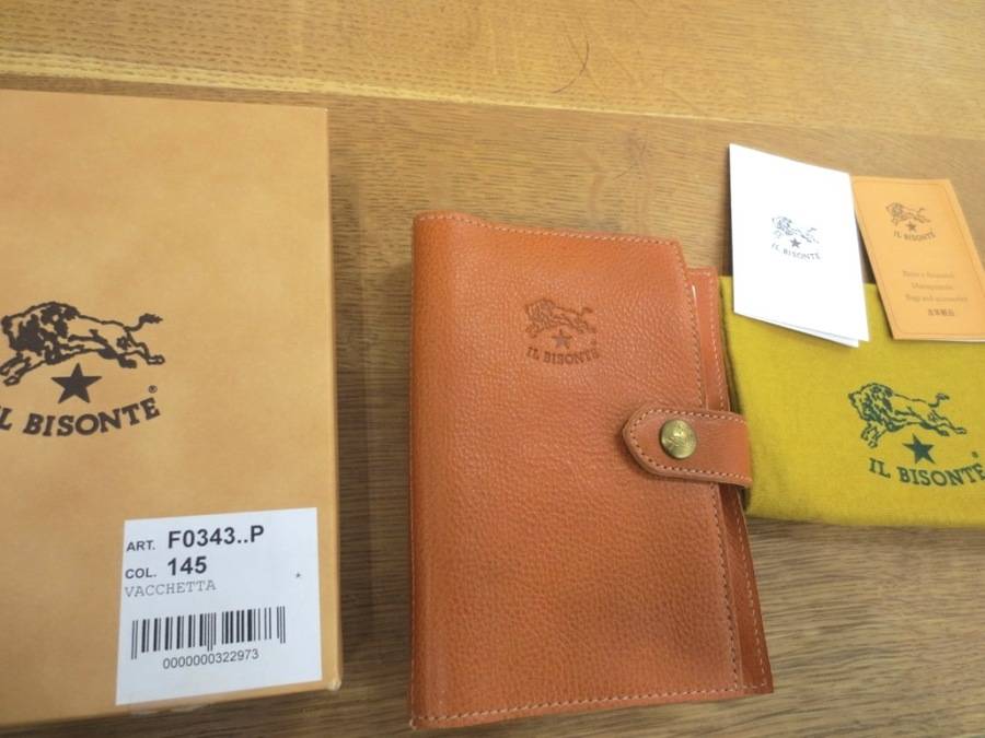 IL BISONTE(イルビゾンテ)のレザーシステム手帳入荷致しました！【横浜
