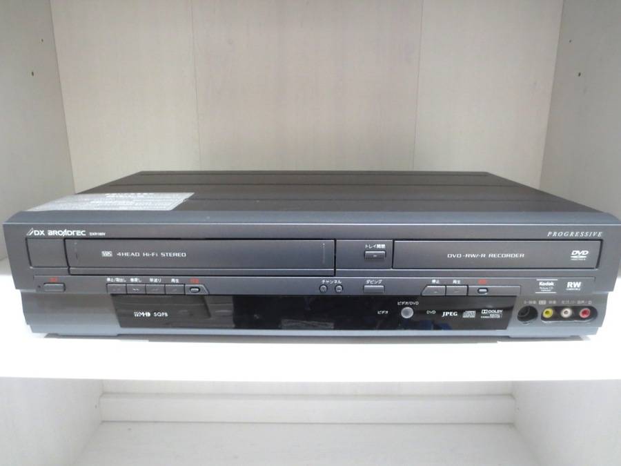 懐かしのVHSが再生可能♪ビデオ一体型DVDレコーダー入荷