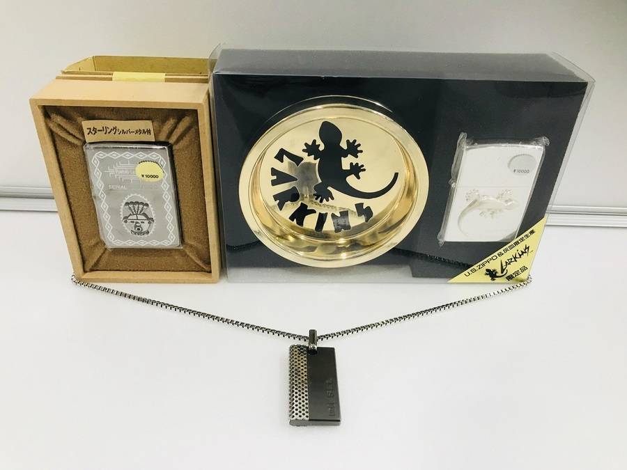 バカラグラス メンズ時計 zippo ネックレス まとめ売り 限定品ZIPPO&ディーゼルネックレス 買取入荷【横浜青葉店】｜2018年07