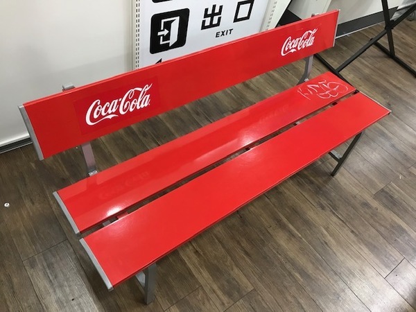 コカコーラのベンチが買取入荷致しました！【トレファク横浜青葉店