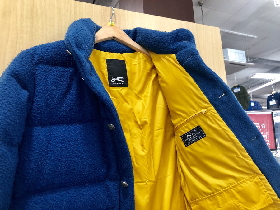 日本限定モデル！！Denham CTダウンジャケット買取入荷